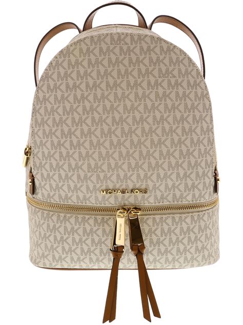 michael kors medium leather backpack